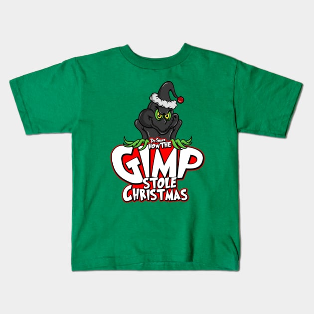 Dr.Slave How the Gimp stole christmas Kids T-Shirt by kickpunch